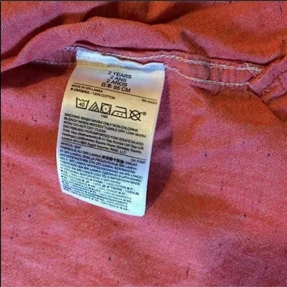 BabyGap Button Down Shirt Size 2 - Picture 4 of 4